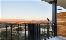 Rising high above the remarkable desert, each modern guest room has its own private balcony for taking it all in.