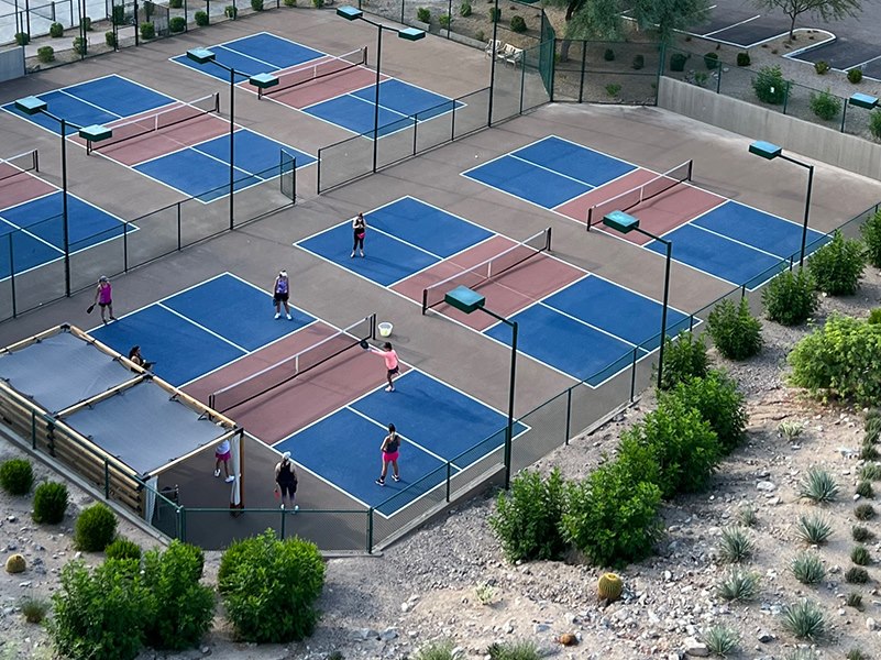 Pickleball Courts at ADERO Scottsdale