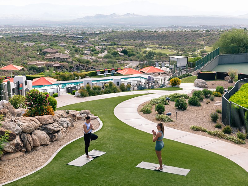 Yoga at Hotel Arizona