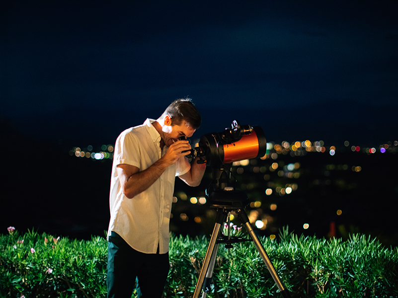 Stargazing at Arizona Hotel in dark sky community