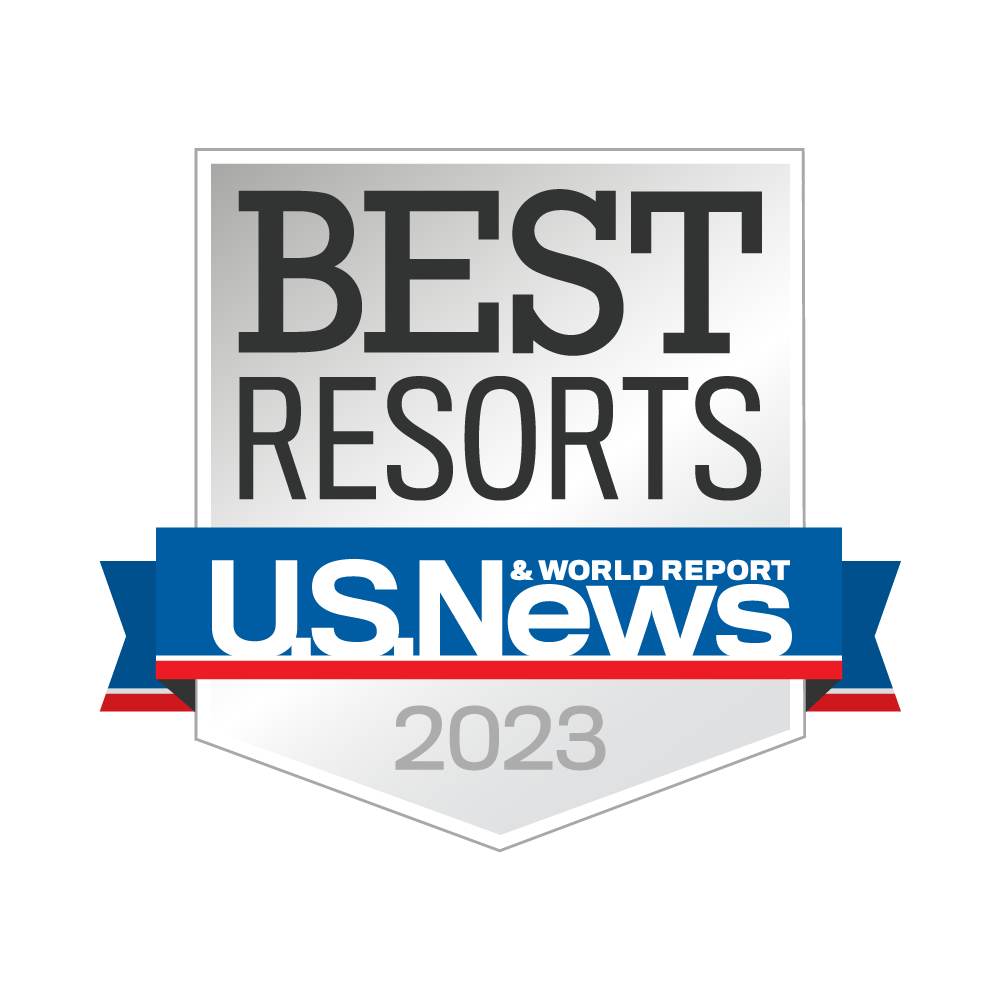 U.S. News & World Report Badge Resorts Silver 2023