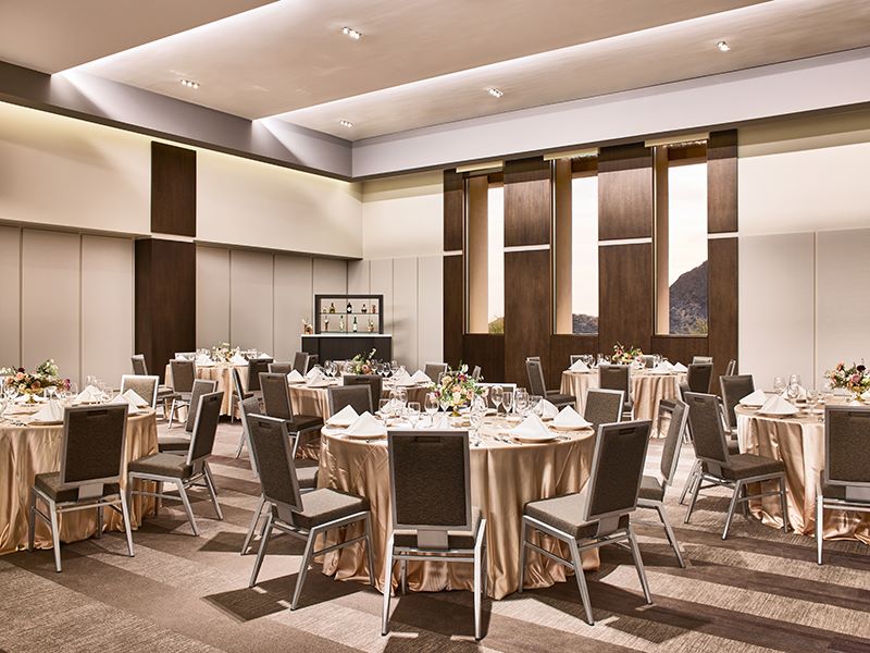 Four Peaks Ballroom of Scottsdale Hotel