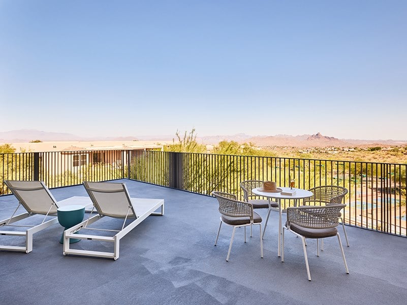 Terrace Suite Guest Rooms of Hotel Arizona