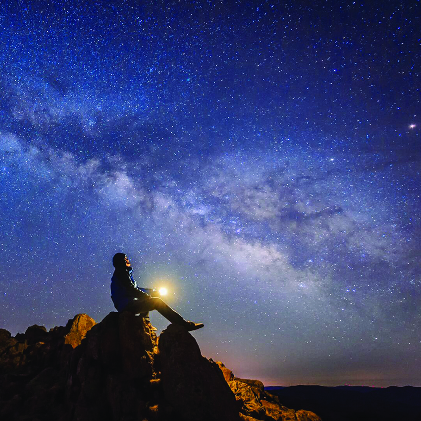 View the dark sky from Arizona hotel